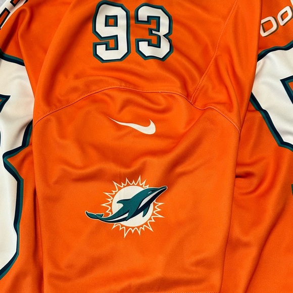 NFL Nike Suh Dolphins Color Rush Jersey XL – Winter Fan Gear - Picture 3 of 5